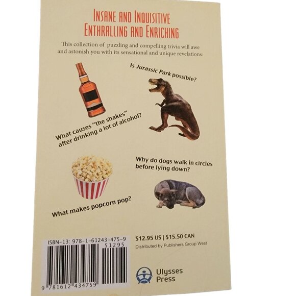 Funny Facts Book Lot Adult Read Home Library Humor Comedy Novelty Gag Vintage - Picture 8 of 13